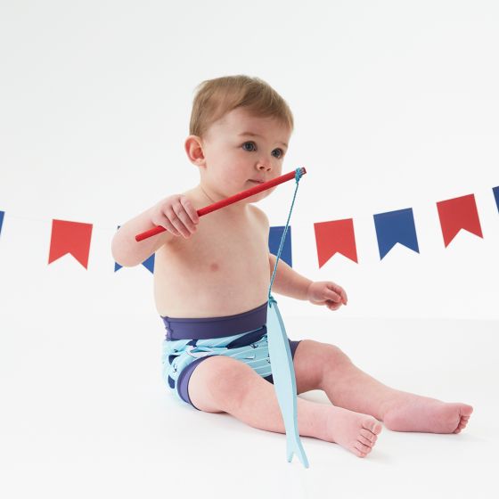 Schwimmwindel Happy Nappy 12–24 Monate Wale (XL)