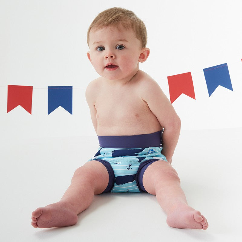 Schwimmwindel Happy Nappy 6-12 Monate Wale (L)