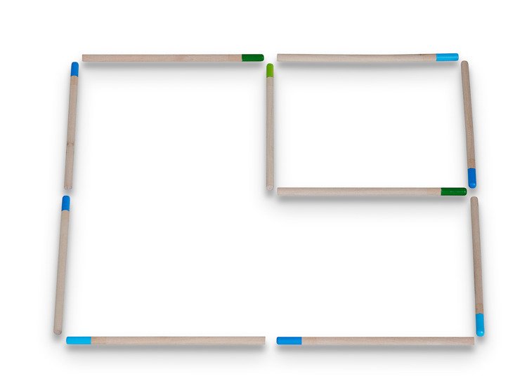 Puzzlespiel mit Streichhölzern - Tublu.de