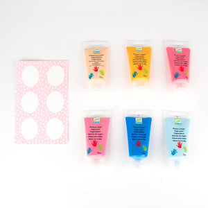 Fingerfarben  in Tuben – Sweet - Tublu.de