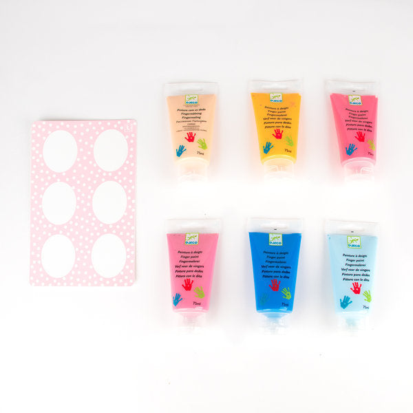 Fingerfarben  in Tuben – Sweet - Tublu.de