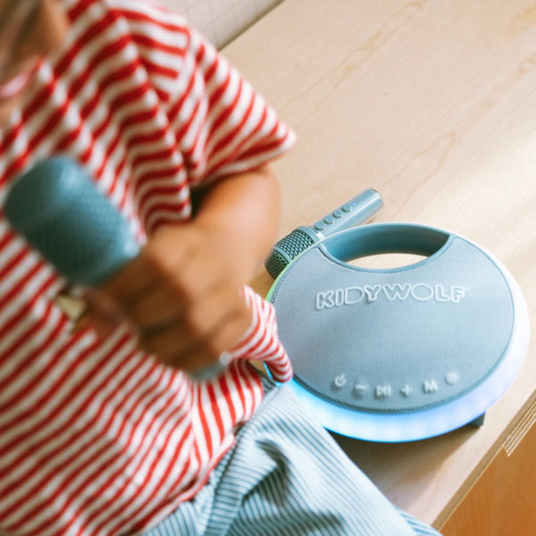 Karaoke-Set für Kinder – Kidykaraoke kabellos - blau
