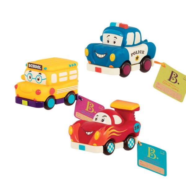 Drei weiche Autos – Wheeeels Mini mit Bus