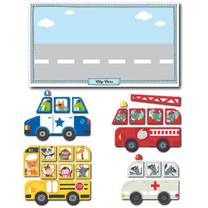 Magnetisches Puzzle – Fahrzeuge - Tublu.de