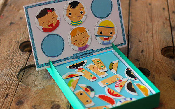 Magnetisches Puzzle – Emotionen - Tublu.de