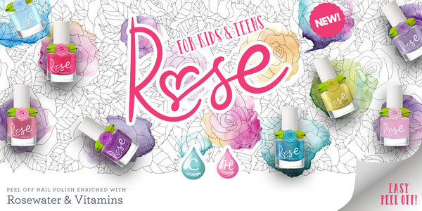 Kinder Nagellack ROSE peel-off - Goat