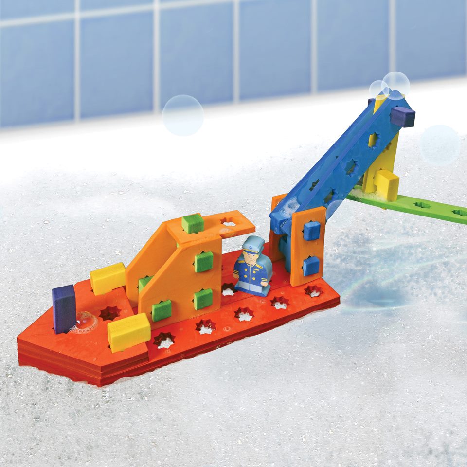 Badespielzeug – Bauklötze-Set, 56 Teile