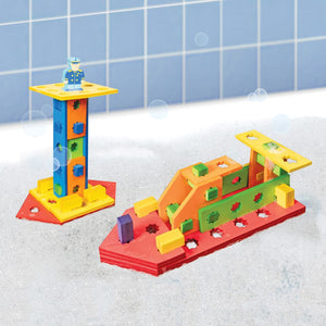 Badespielzeug – Bauklötze-Set, 56 Teile