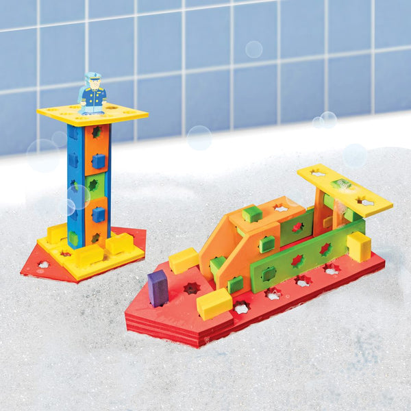 Badespielzeug – Bauklötze-Set, 56 Teile