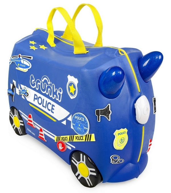 Kinderkoffer – Polizeiauto Percy