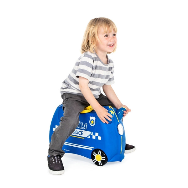 Kinderkoffer – Polizeiauto Percy