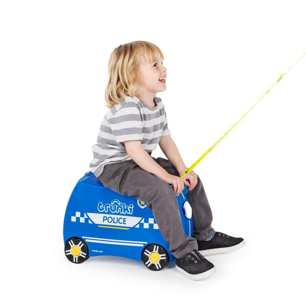 Kinderkoffer – Polizeiauto Percy