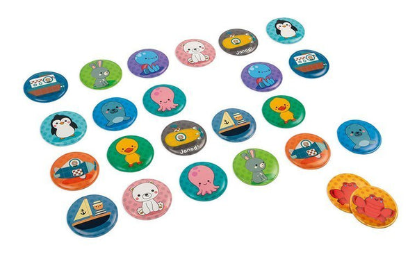 Memory-Spiel für die Badewanne – Tiere 24 Teile
