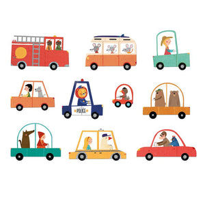 Puzzle für Kinder, 48 Teile – BEEP BEEP!