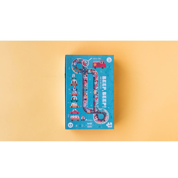 Puzzle für Kinder, 48 Teile – BEEP BEEP!