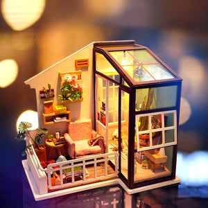Bemaltes Modell Mini Balkon