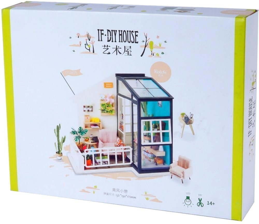 Bemaltes Modell Mini Balkon