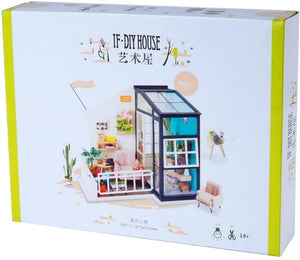 Bemaltes Modell Mini Balkon