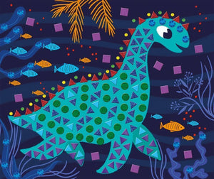 Kreativset Mosaik – Dinosaurier 4