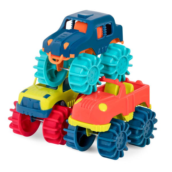 Set mit 6 Monster Trucks – Thunder Monster – Monster Trucks