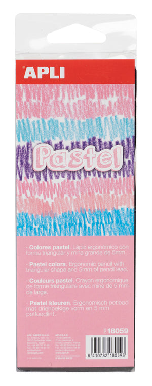 Jumbo-Buntstifte – Pastell