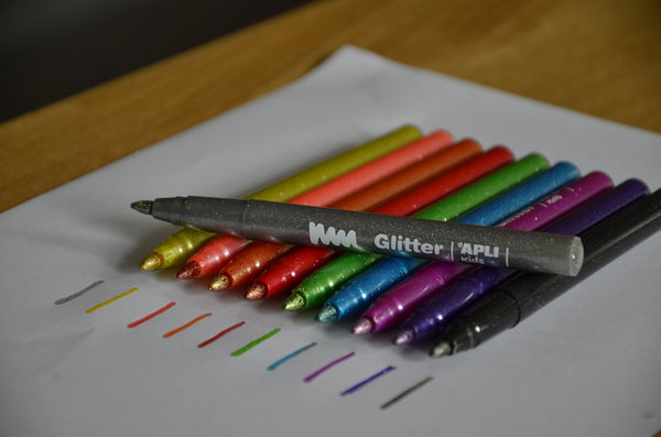 Glitzerstifte – 10 Farben