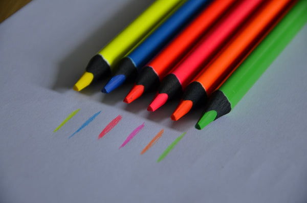 Jumbo-Buntstifte – Fluo