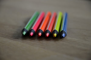 Jumbo-Buntstifte – Fluo