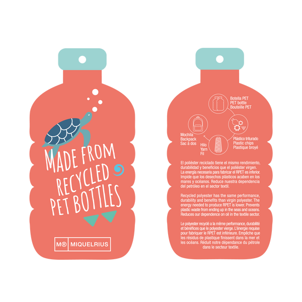 Reise-Behälter Save The Ocean 60 ml – Weiß