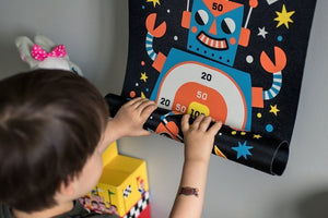 Magnetisches Dartspiel – Roboter