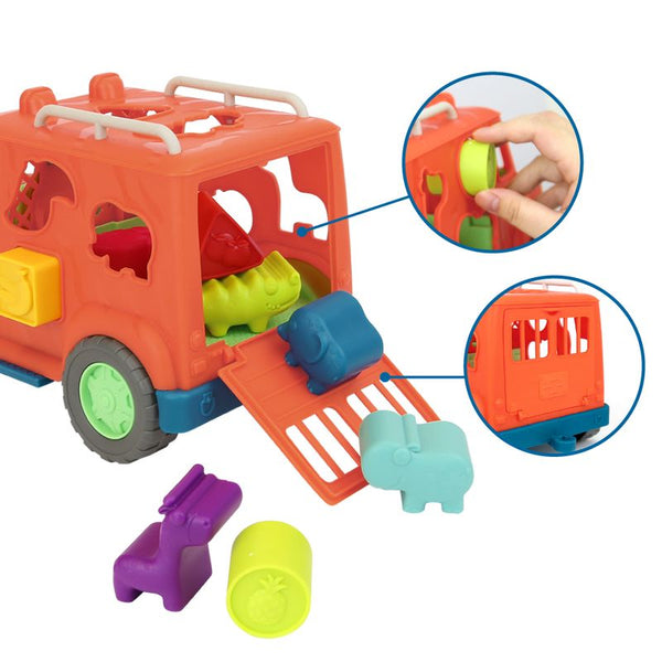 Safari-Lkw – mit Wonder Wheels-Sortierklötzen
