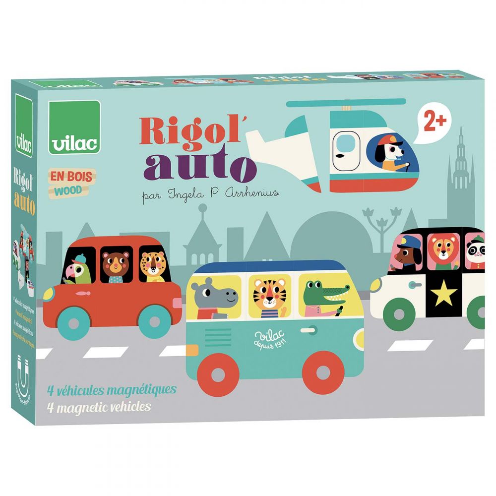 Magnetische Fahrzeuge von Ingela P. Arrhenius – Blau