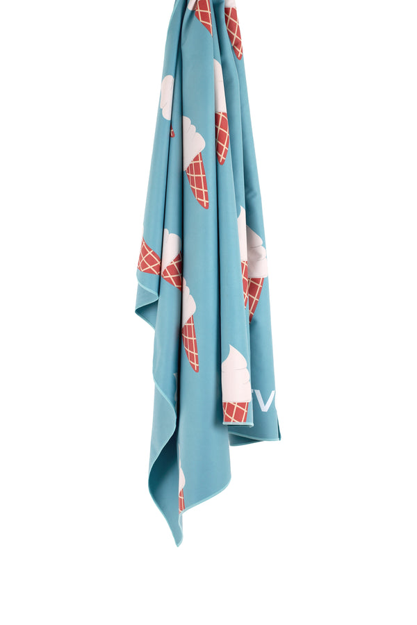 Schnelltrocknendes Handtuch SoftFibre – Ice Cream 150 x 90 cm