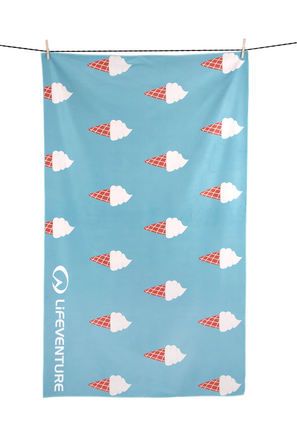 Schnelltrocknendes Handtuch SoftFibre – Ice Cream 150 x 90 cm