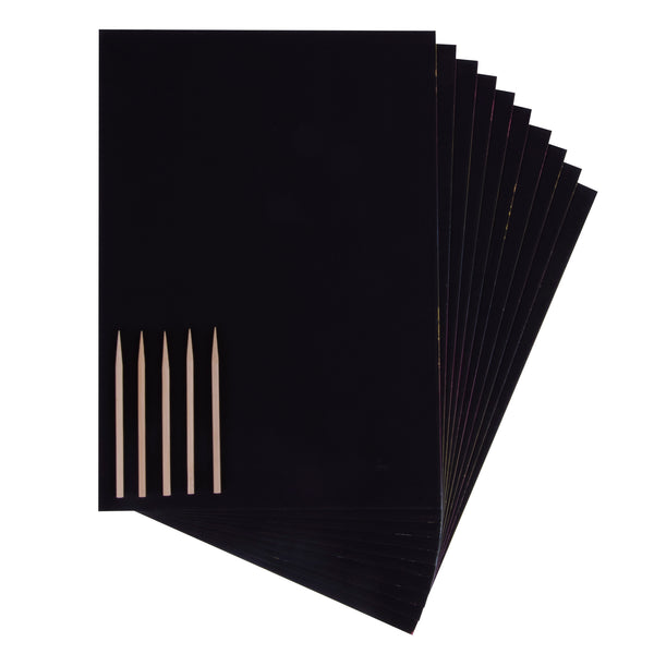 Rubbelbild-Set – Magic Scratch A4