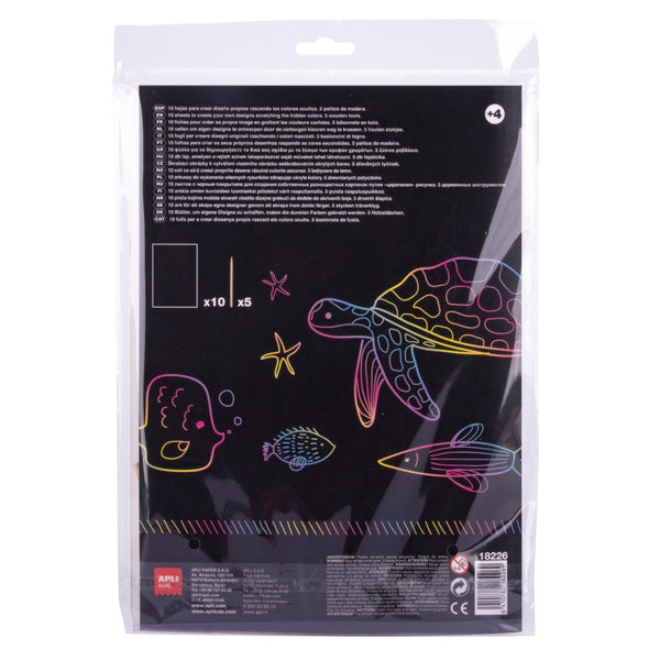 Rubbelbild-Set – Magic Scratch A4
