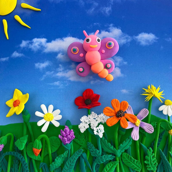 Patarev Set – Schmetterling aus Knetmasse