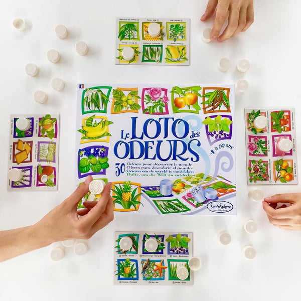 Duftspiel für Kinder - Duft-Lotto