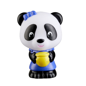 Panda-Bärenfamilie