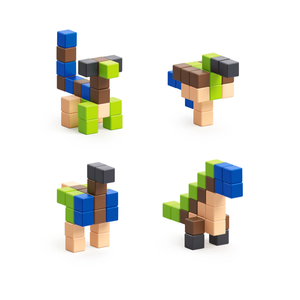 Magnetische Bausteine Man