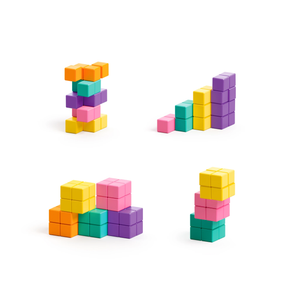 Magnetische Bausteine Neon