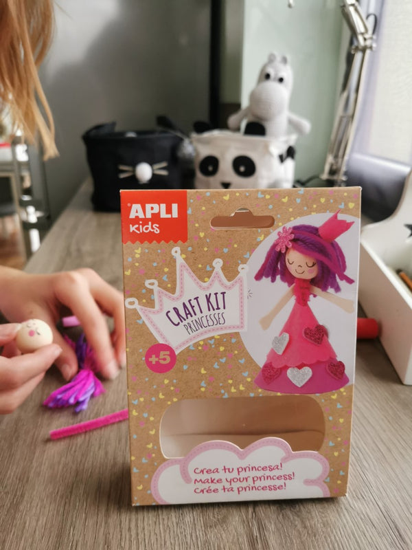 Kunstset – Rosa Prinzessin