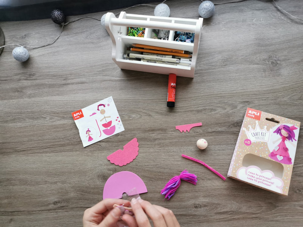 Kunstset – Rosa Prinzessin