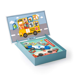 Magnetisches Puzzle – Fahrzeuge - Tublu.de