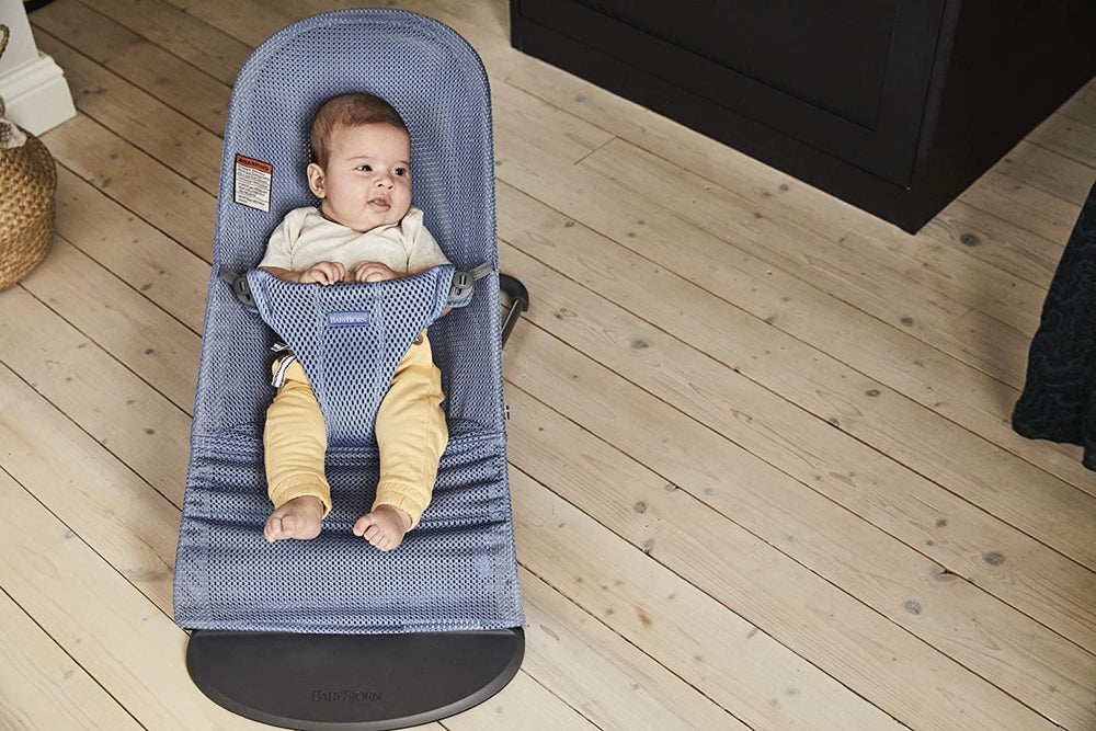 Babywippe BLISS MESH – Blau