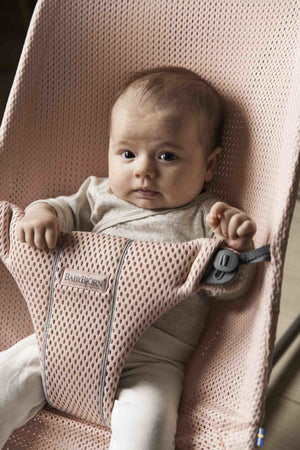 Babywippe BLISS MESH – Perlrosa