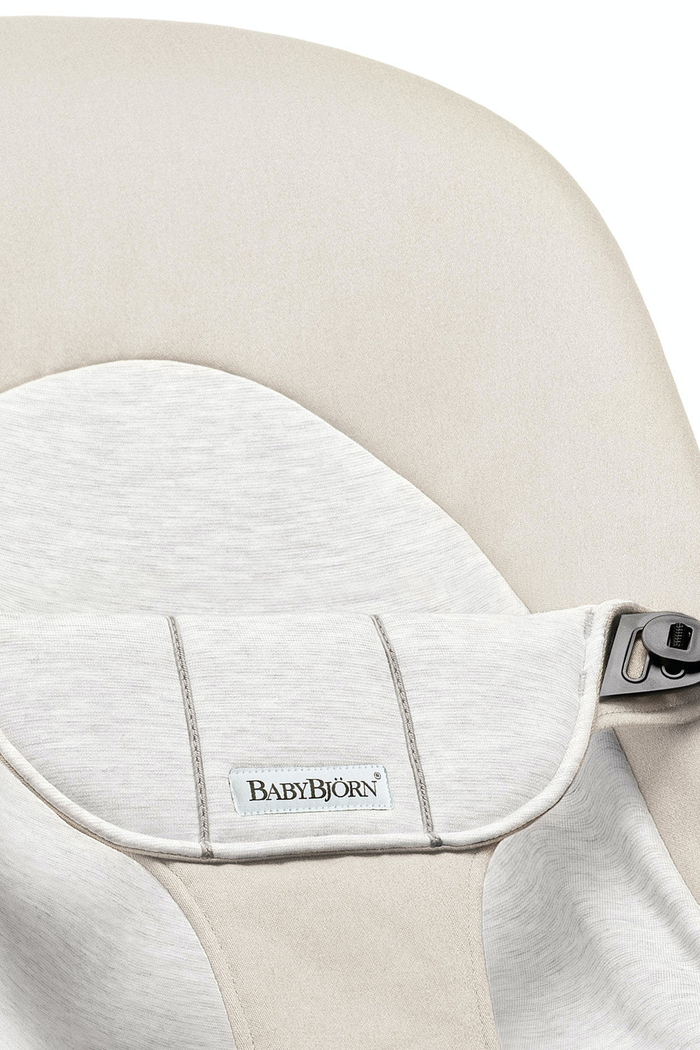 Babywippe BALANCE SOFT – Beige/Grau Jersey