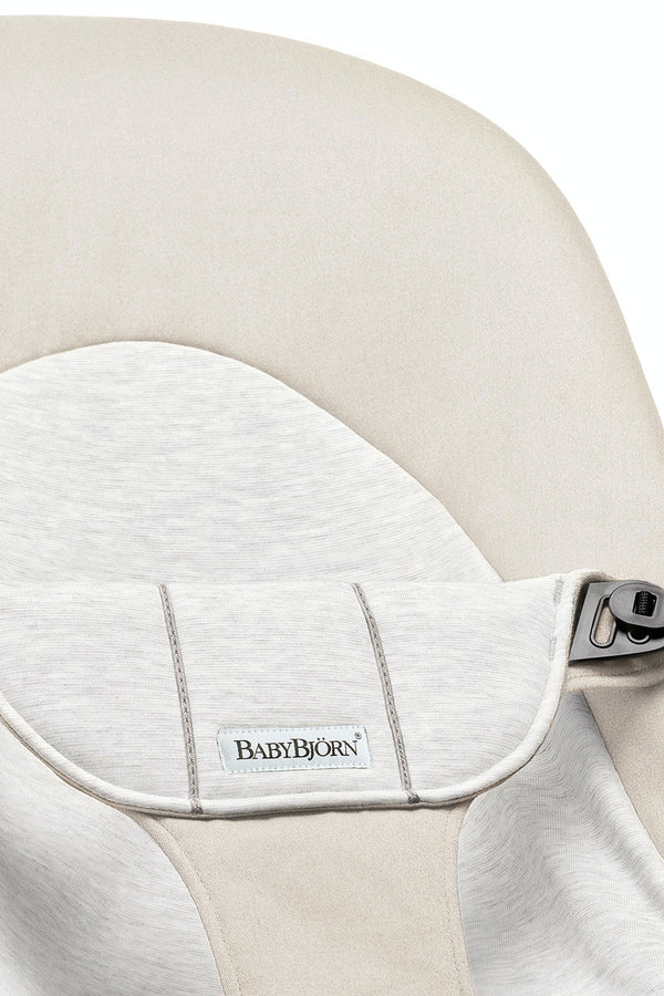 Babywippe BALANCE SOFT – Beige/Grau Jersey