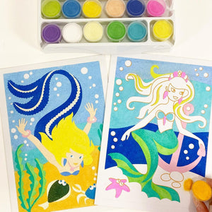 Sandmalerei-Set Sablimage – Meerjungfrauen