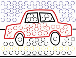 Große Punktmarker Mini – Edelsteine